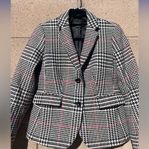 Talbot’s houndstooth wool blazer